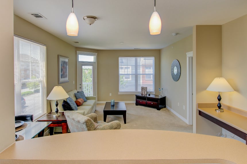 Smart lights in a Noblesville apartment